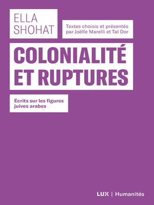 cover image of Colonialité et ruptures